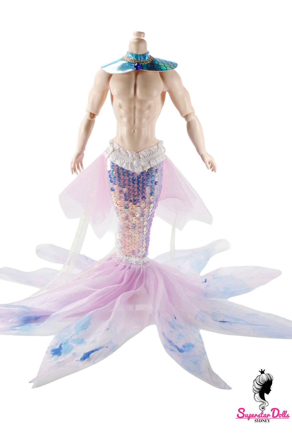 "Merman" Fashion Set for Adonis &amp; Muscle Man Dolls