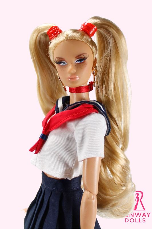 Runway Dolls: Handmade"Drop Key" Earrings for Barbie &amp; 1/6 sized Fashion Dolls