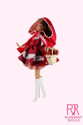 Runway Dolls Miss Roberts as "Little red Riding Hood" Custom Doll