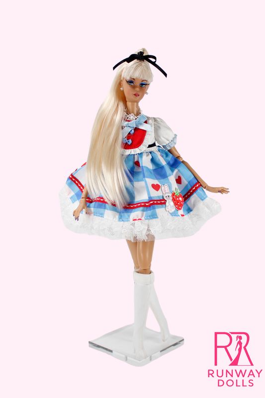 Runway Dolls: Miss Roberts as "Alice in Wonderland" Custom Doll