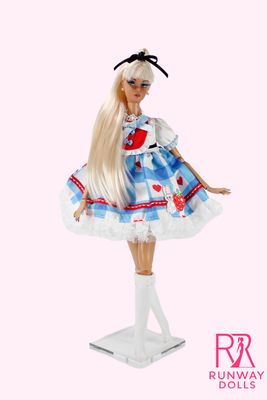 Runway Dolls: Miss Roberts as "Alice in Wonderland" Custom Doll