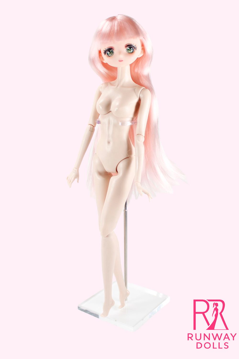 Runway Dolls 12.5" Luna" Anime Supermodel Nude Custom Doll