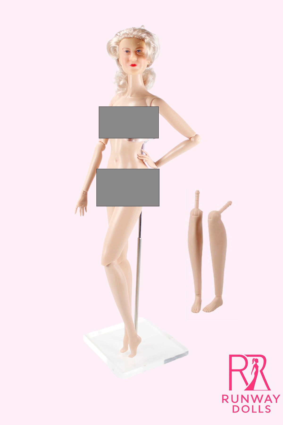 Runway Dolls 12.5" Queen Elizabeth" Nude Custom Supermodel Doll img