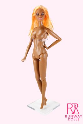 Runway Dolls: 12.5" Nude Custom Supermodel Barbie Doll