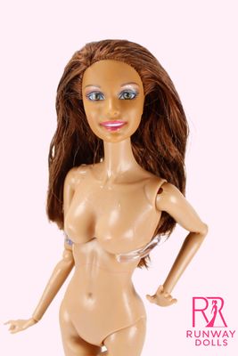 Runway Dolls: 12.5" Nude Custom Supermodel Barbie Doll