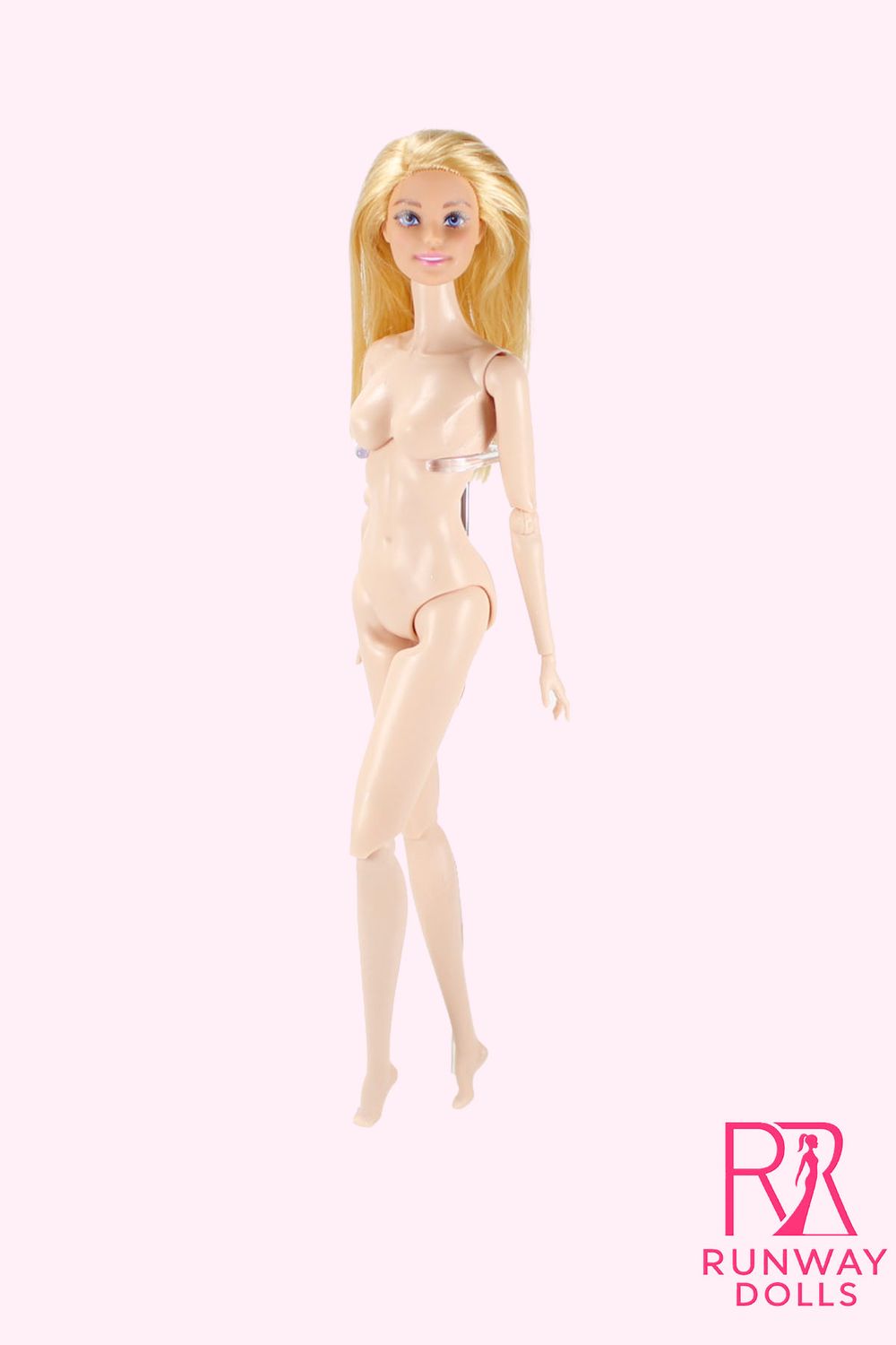 Runway Dolls: 12.5" Nude Custom Supermodel Barbie Doll