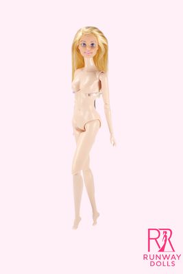 Runway Dolls: 12.5" Nude Custom Supermodel Barbie Doll
