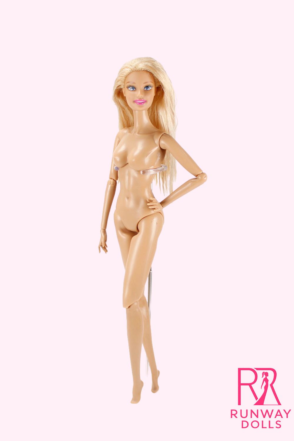 Runway Dolls: 12.5" Nude Custom Supermodel Barbie Doll