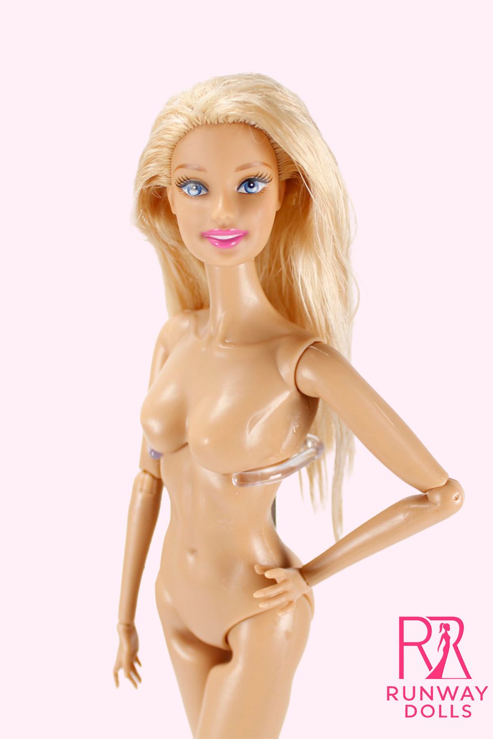 Runway Dolls: 12.5" Nude Custom Supermodel Barbie Doll