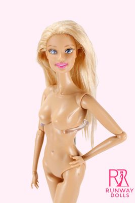 Runway Dolls: 12.5" Nude Custom Supermodel Barbie Doll