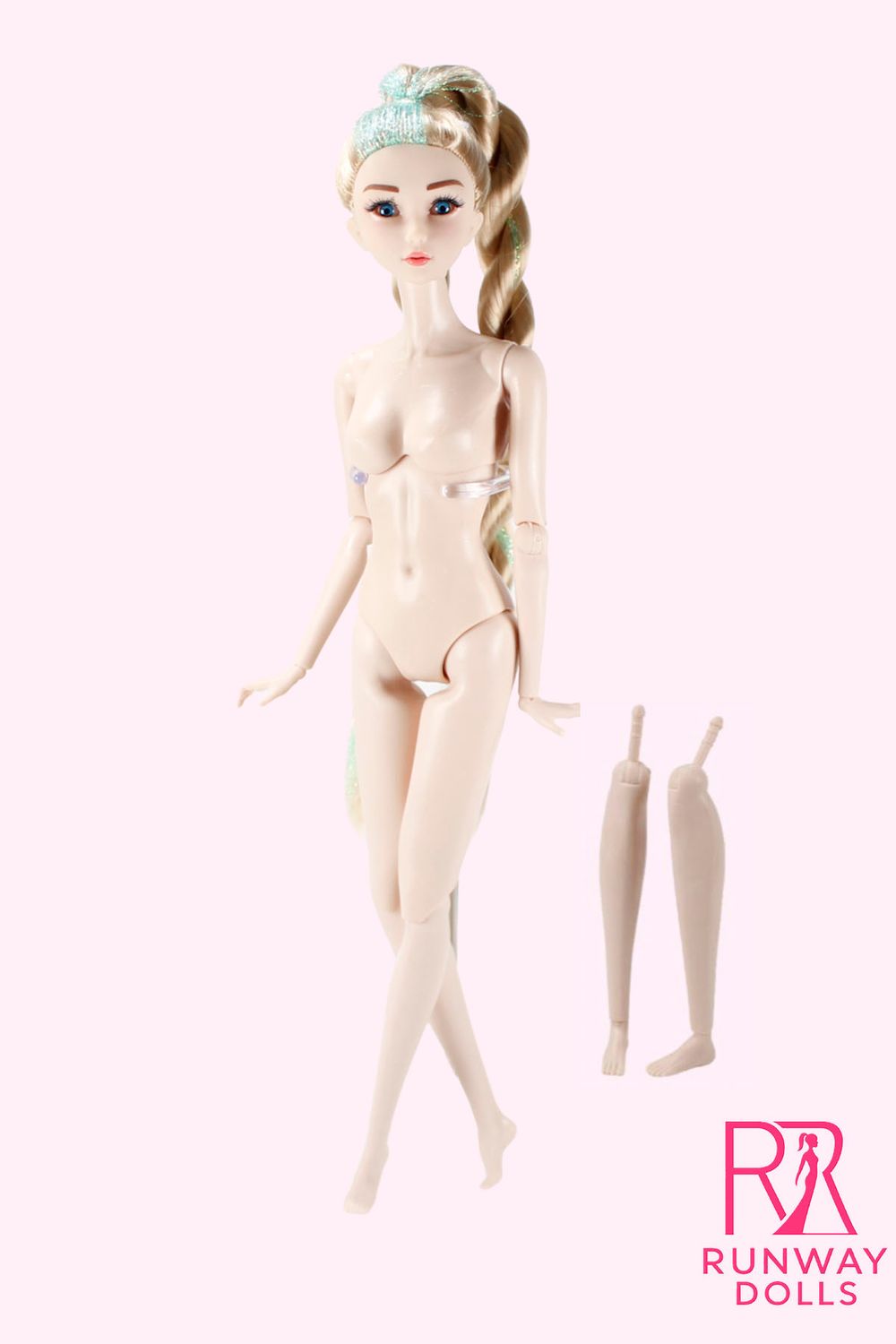 Runway Dolls 12.5" Lucy" Anime Supermodel Nude Custom Doll