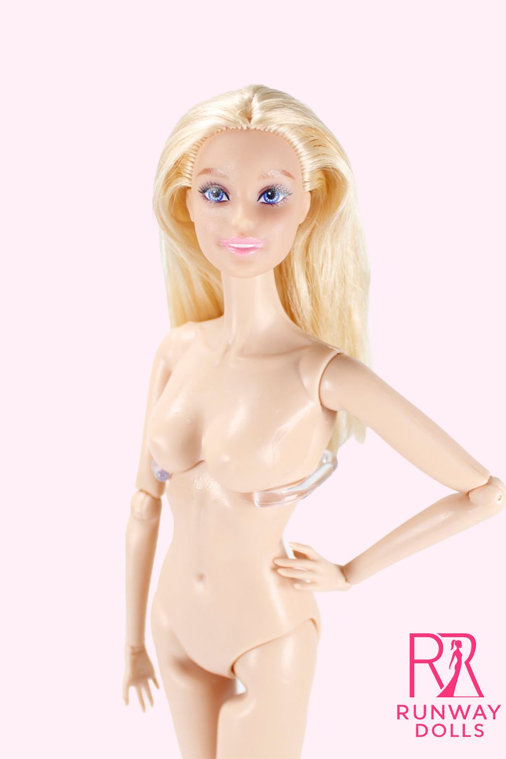 Runway Dolls: 12.5" Nude Custom Supermodel Barbie Doll