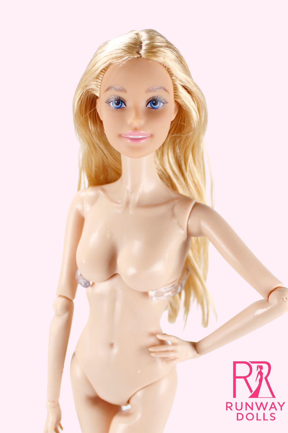 Runway Dolls: 12.5" Nude Custom Supermodel Barbie Doll