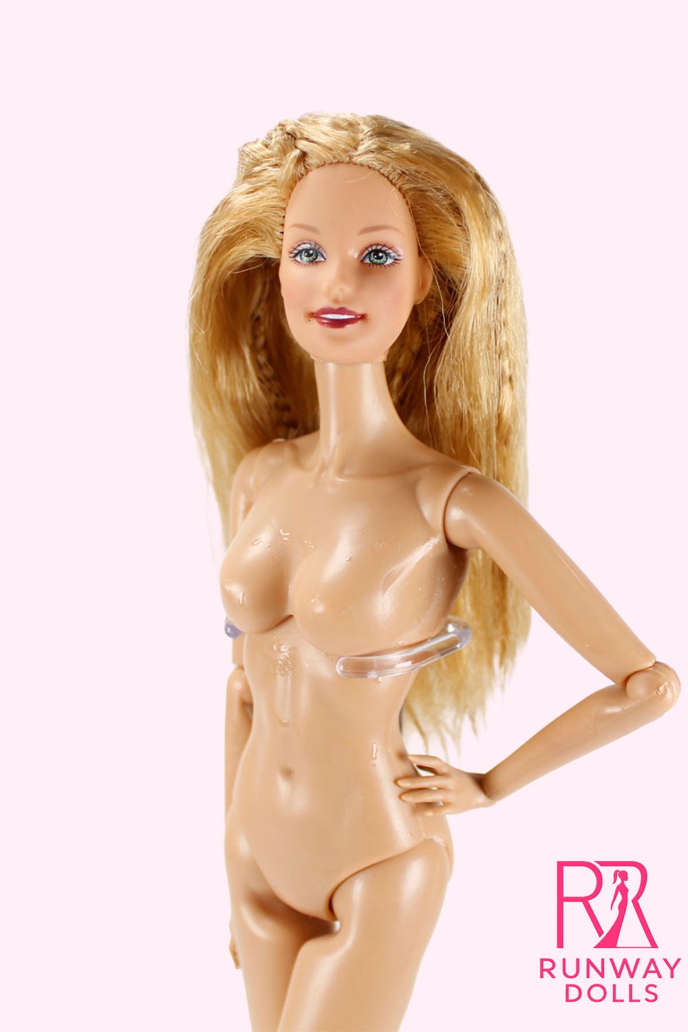Runway Dolls: 12.5" Nude Custom Supermodel Barbie Doll