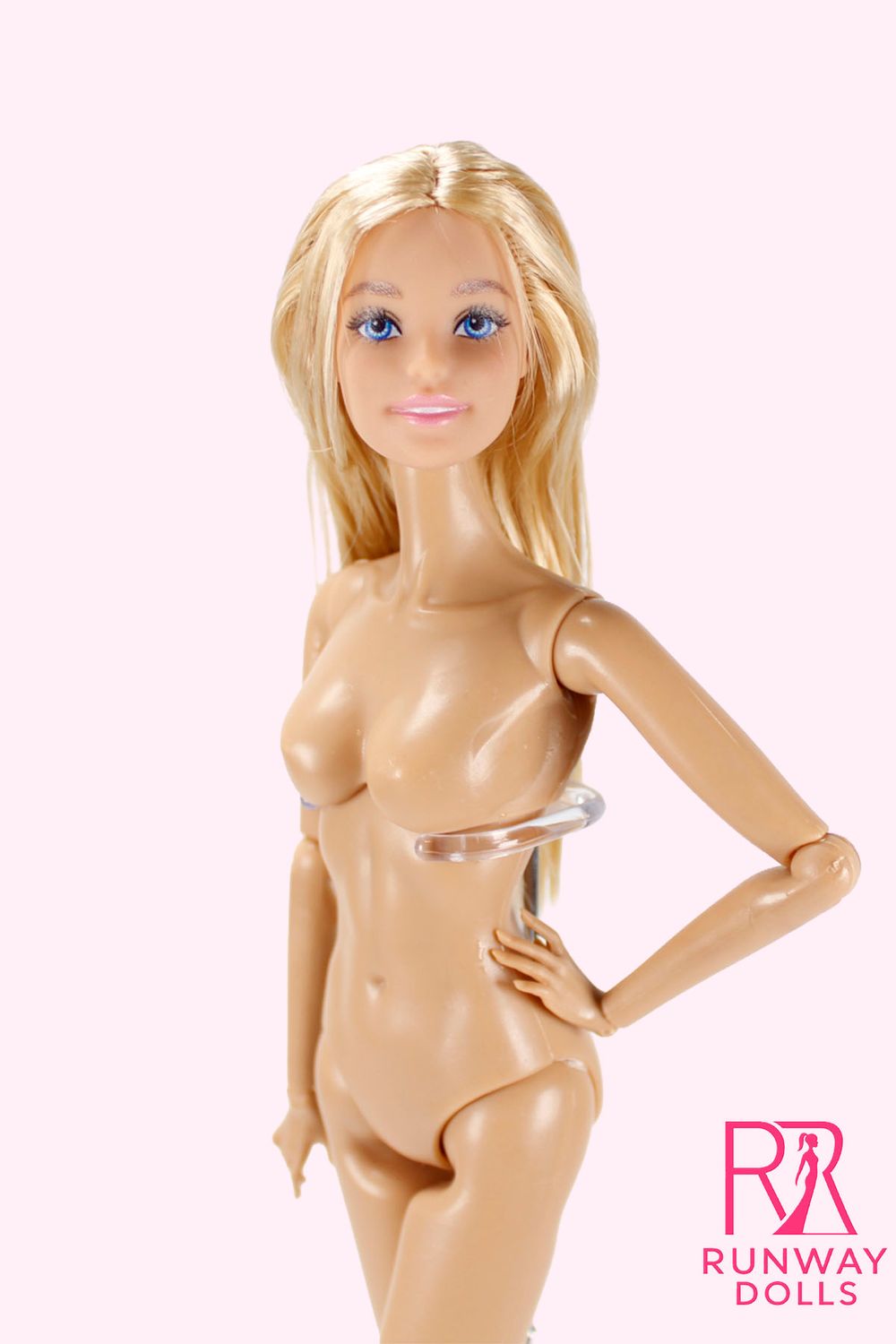 Runway Dolls: 12.5" Nude Custom Supermodel Barbie Doll