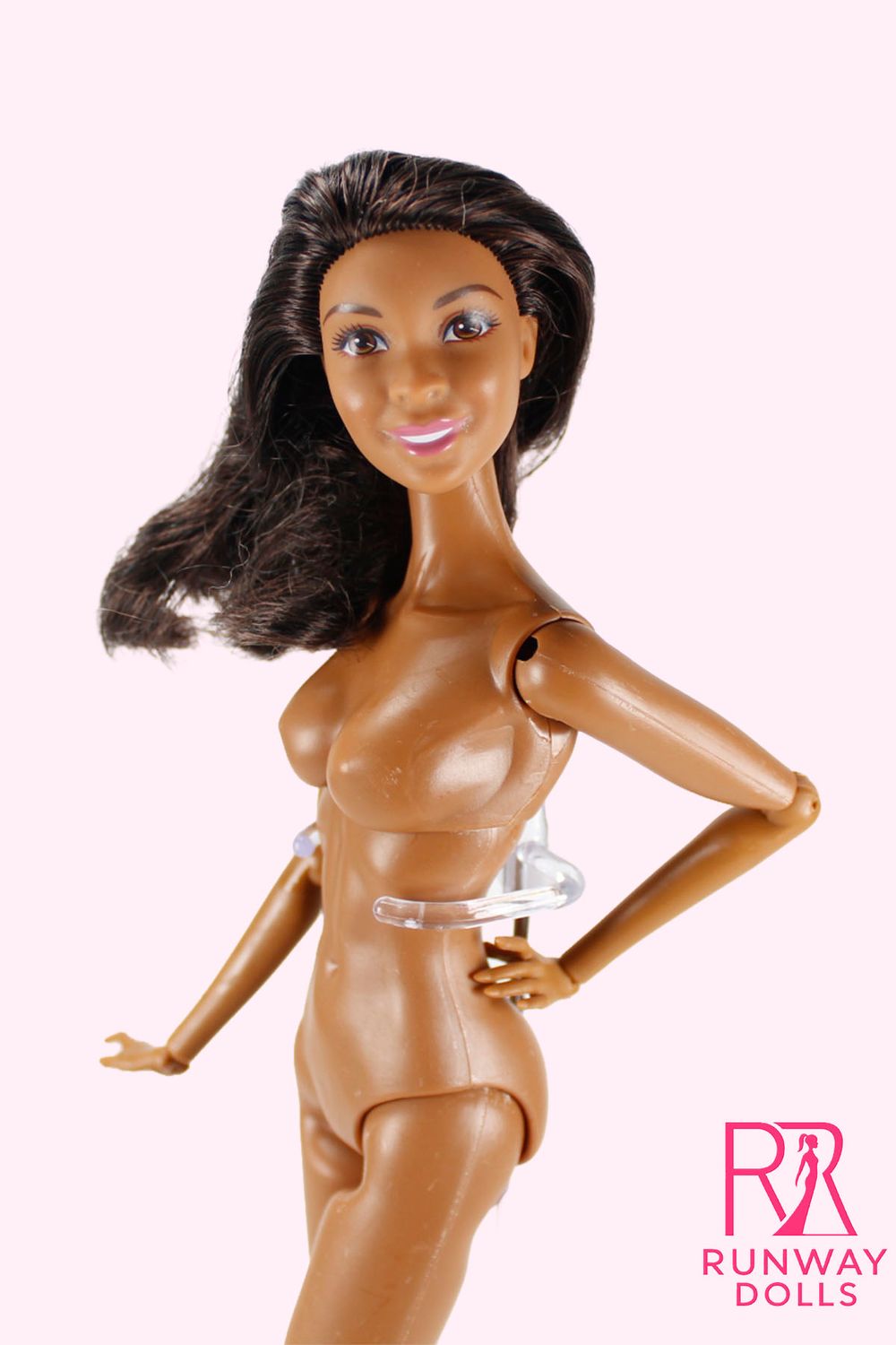 Runway Dolls: 12.5" Nude Custom Supermodel Barbie Doll