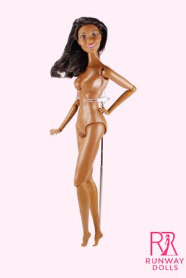 Runway Dolls: 12.5" Nude Custom Supermodel Barbie Doll