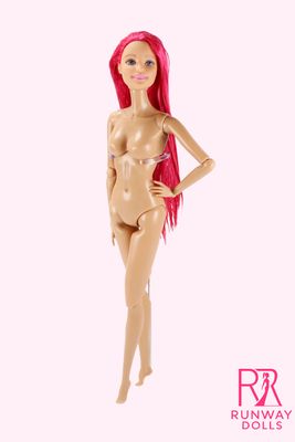 Runway Dolls: 12.5" Nude Custom Supermodel Barbie Doll