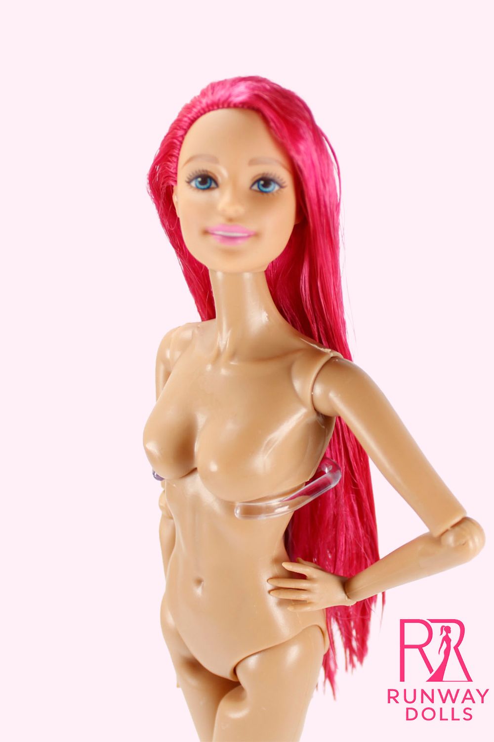Runway Dolls: 12.5" Nude Custom Supermodel Barbie Doll