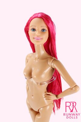 Runway Dolls: 12.5" Nude Custom Supermodel Barbie Doll