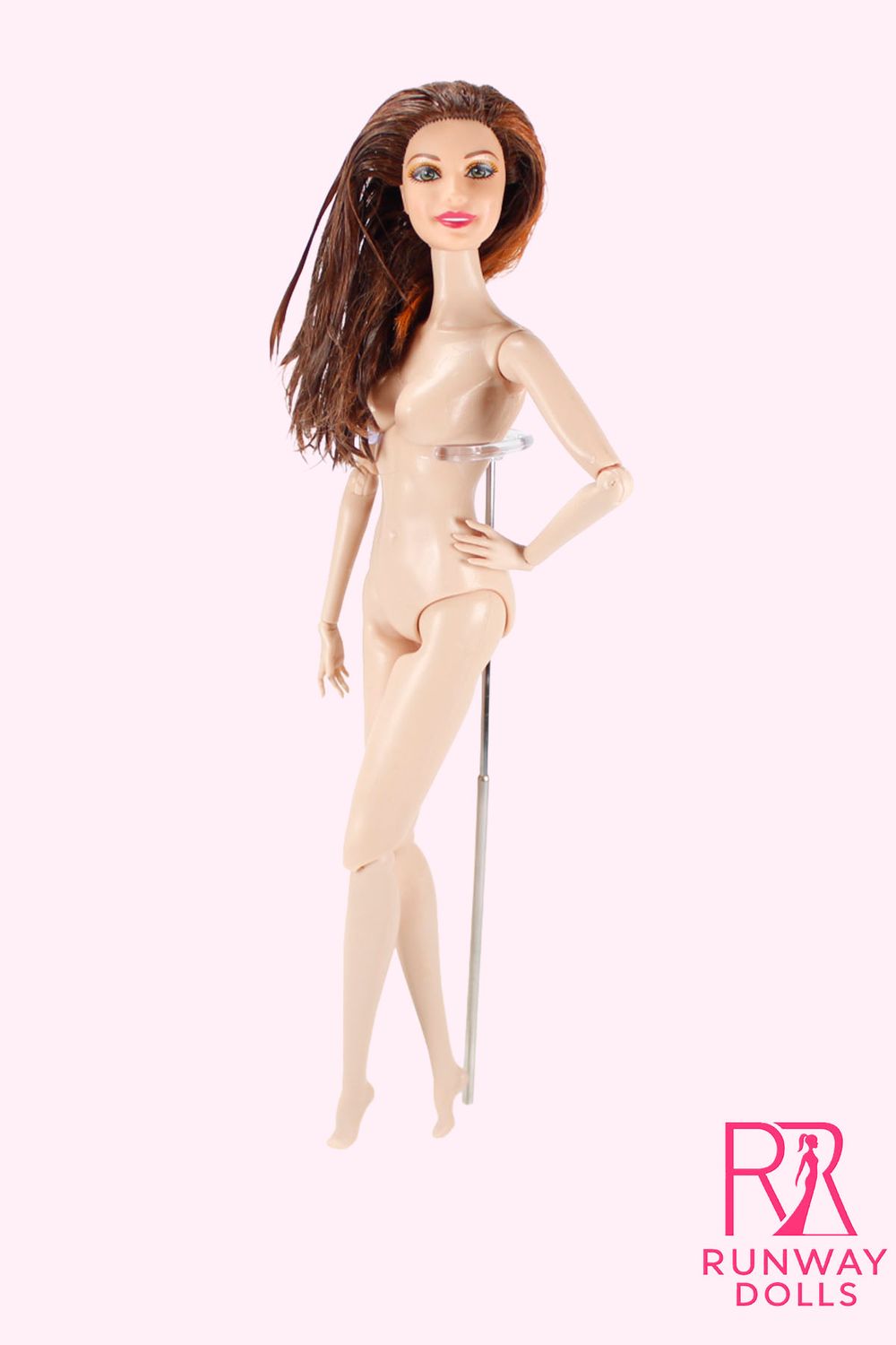 Runway Dolls: 12.5" Nude Custom Supermodel Barbie Doll