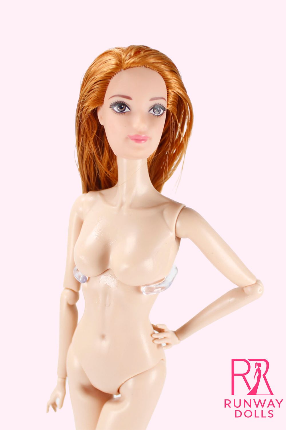 Runway Dolls: 12.5" Nude Custom Supermodel Barbie Doll