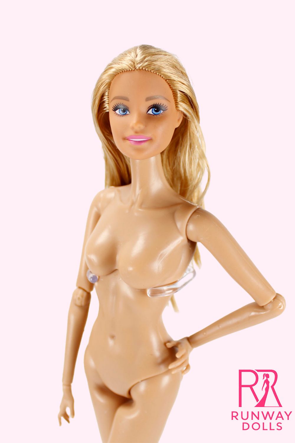 Runway Dolls: 12.5" Nude Custom Supermodel Barbie Doll