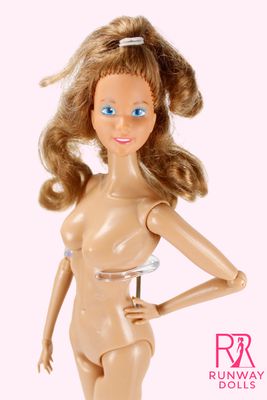Runway Dolls: 12.5" Nude Custom Superstar Barbie Doll