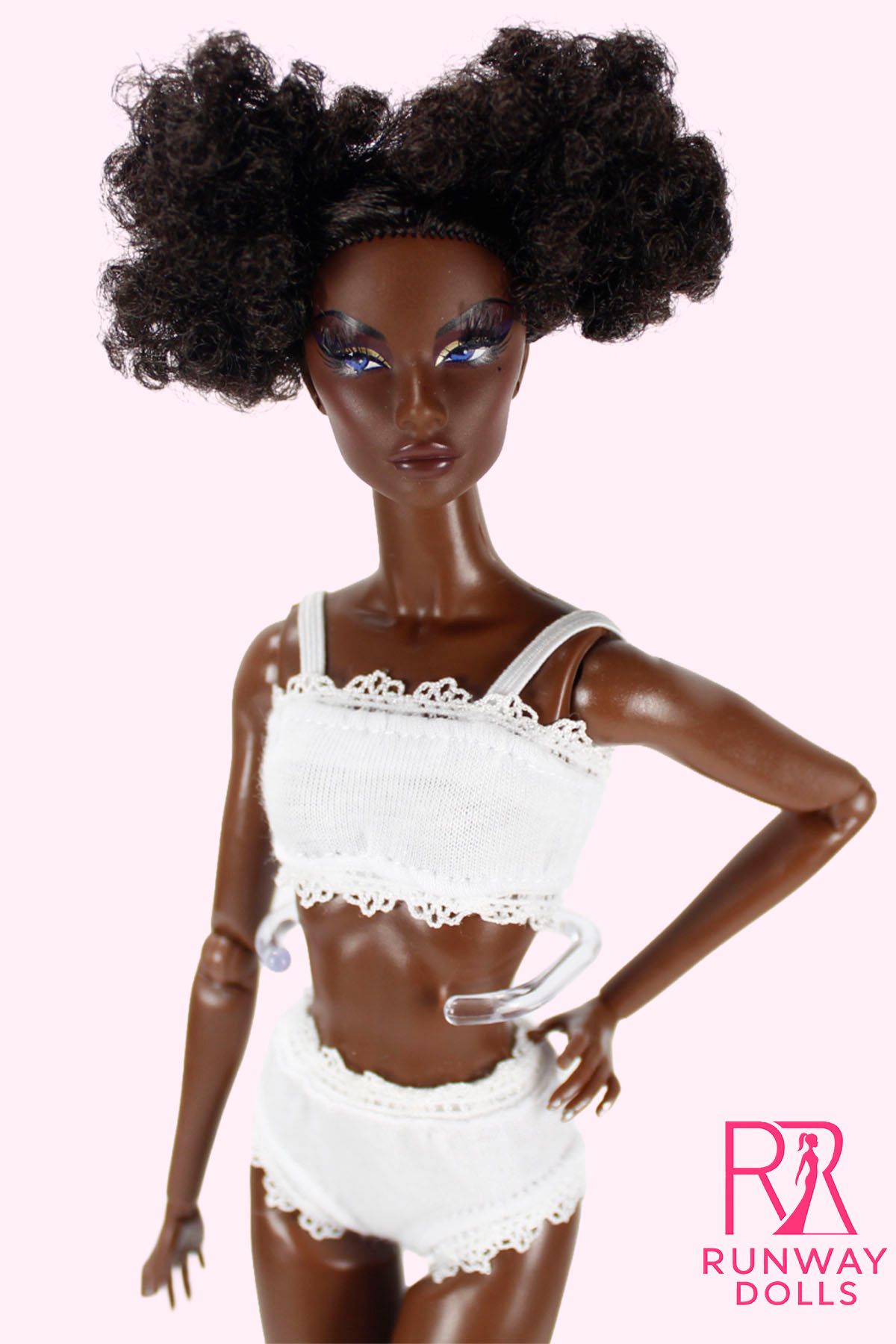 Runway Dolls x Xian Xian: "Boudoir" Elara FR45 OOAK Doll img
