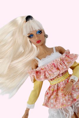 Runway Dolls: "Flower Power" Penelope OOAK Doll