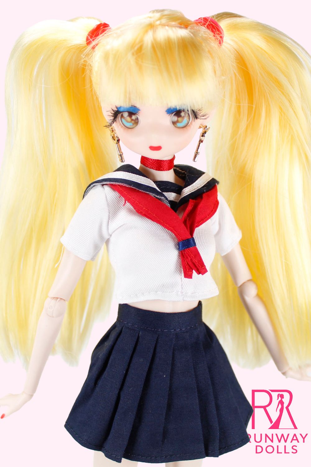 Runway Dolls: "Moon Power" Luna Custom Anime Doll