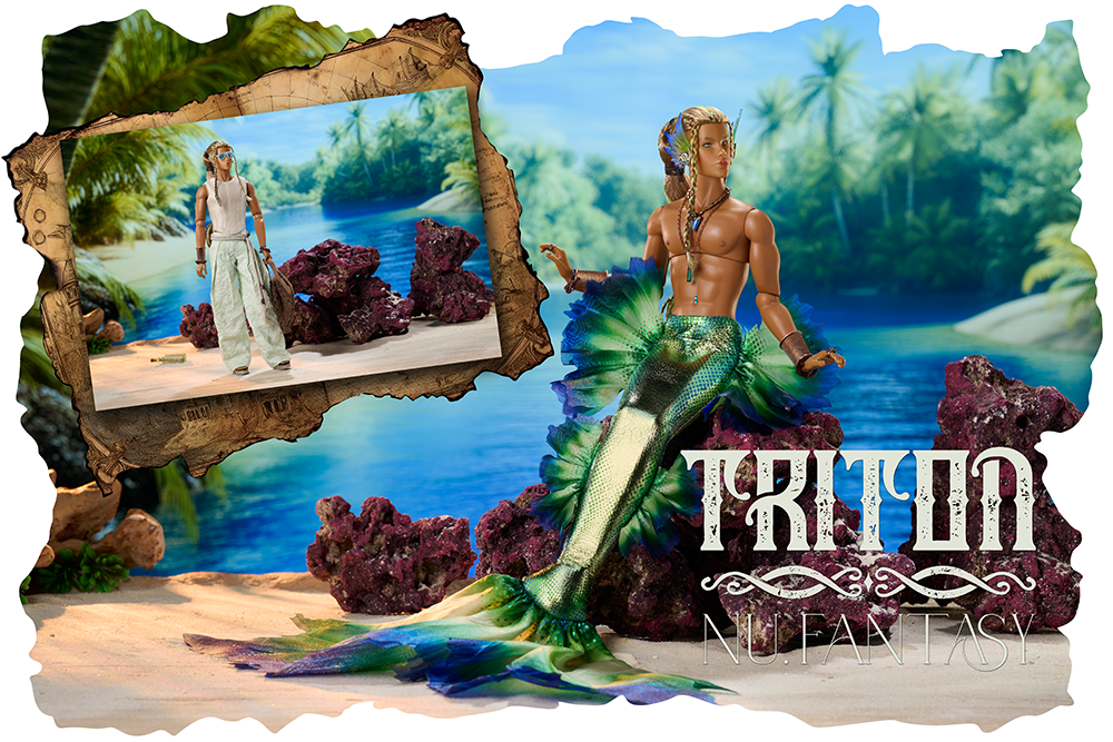 PRE-ORDER 2025 Integrity Toys "Triton" Thiago Valente Doll Gift Set img