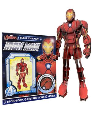 2020 Marvel Avengers: Build Your Own Iron Man Storybook &amp; Model