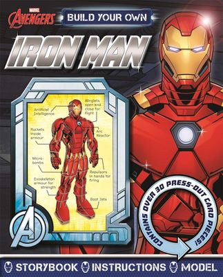 2020 Marvel Avengers: Build Your Own Iron Man Storybook &amp; Model