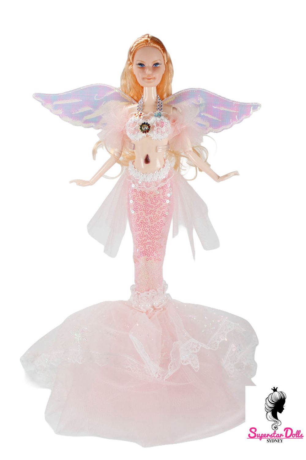 11.5" "Fantasy Mermaid" Superstar Clone Articulated Fashion Doll