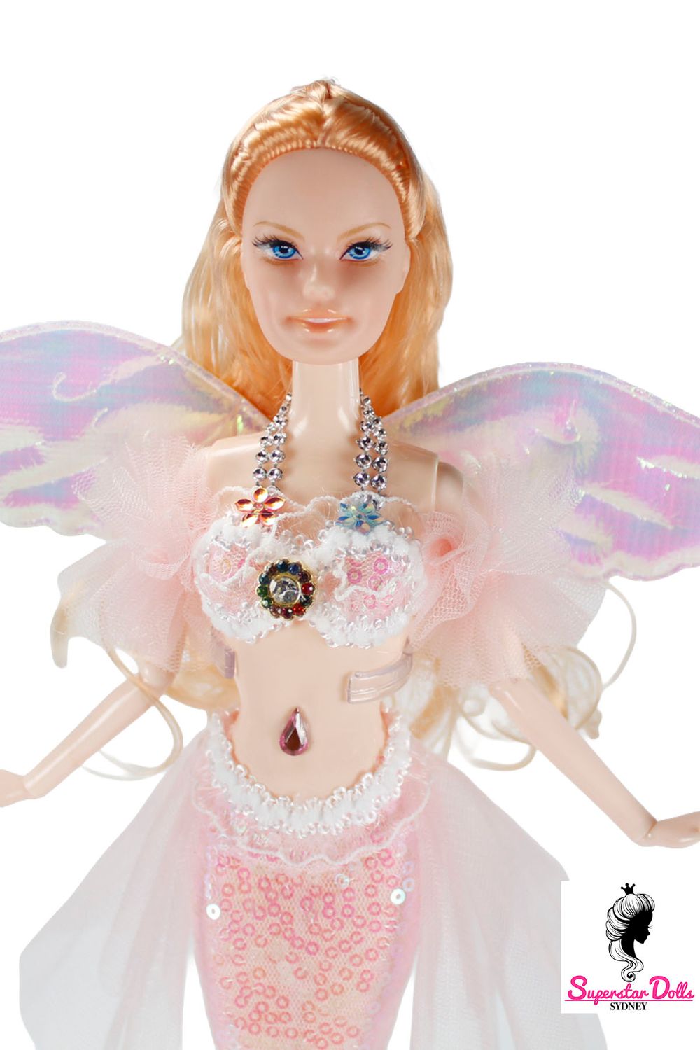 11.5" "Fantasy Mermaid" Superstar Clone Articulated Fashion Doll