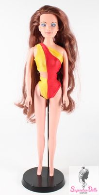 Vintage 1988 "Real Suntan Secrets" Clone Fashion Doll By Creata
