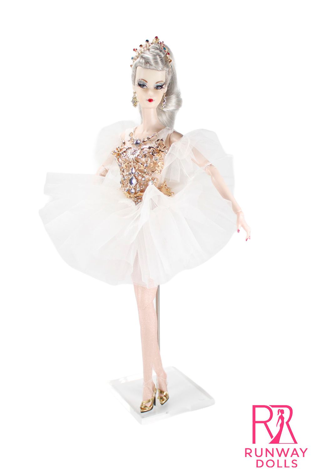 Runway Dolls "Swan Lake: Press Tour" Miss Roberts Custom Fashion Doll