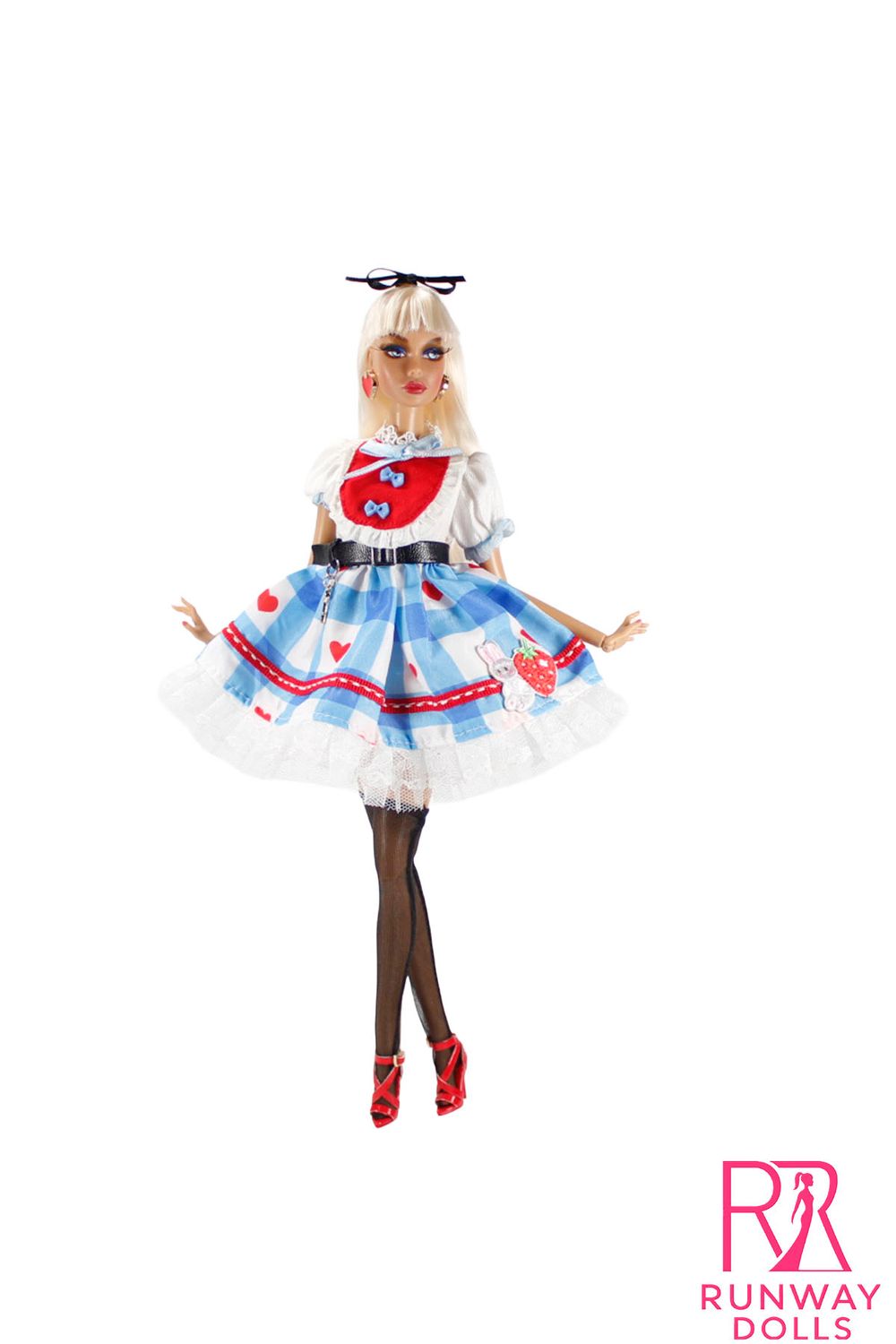 Runway Dolls: Penelope as "Alice in Wonderland" OOAK Doll