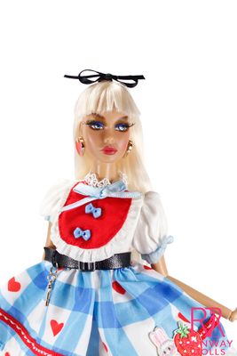Runway Dolls: Penelope as "Alice in Wonderland" OOAK Doll