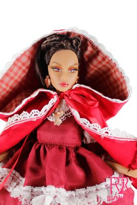 Runway Dolls: Penelope as "Little Red Riding Hood" OOAK Doll