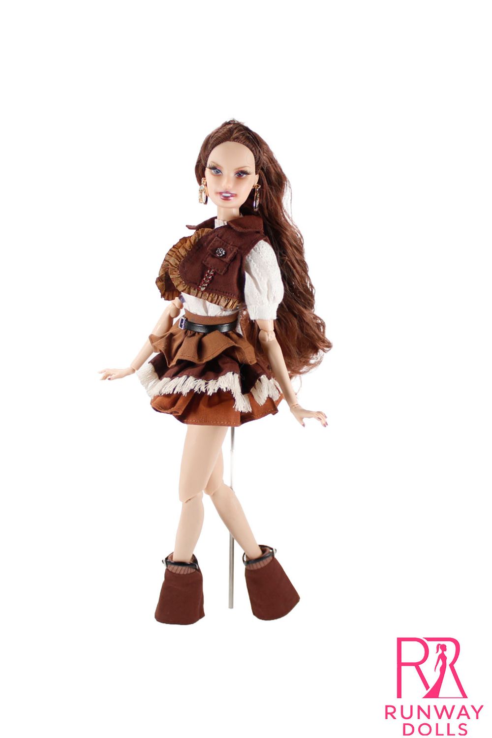 Runway Dolls: "Miss Cowboy" Farrah (Superstar Clone) OOAK Doll