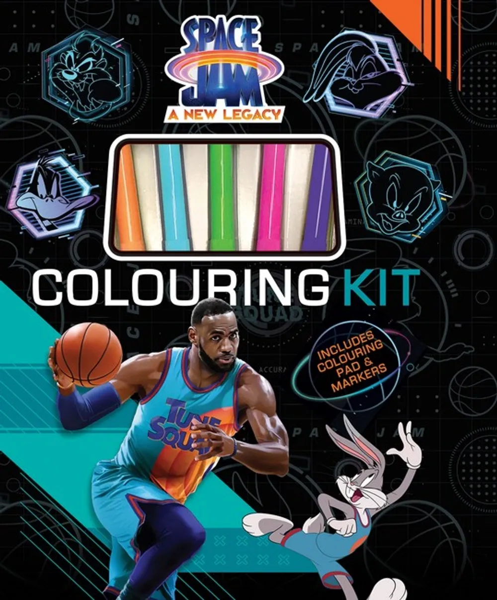 2021 Warner Bros Space Jam: A New Legacy: Colouring Kit