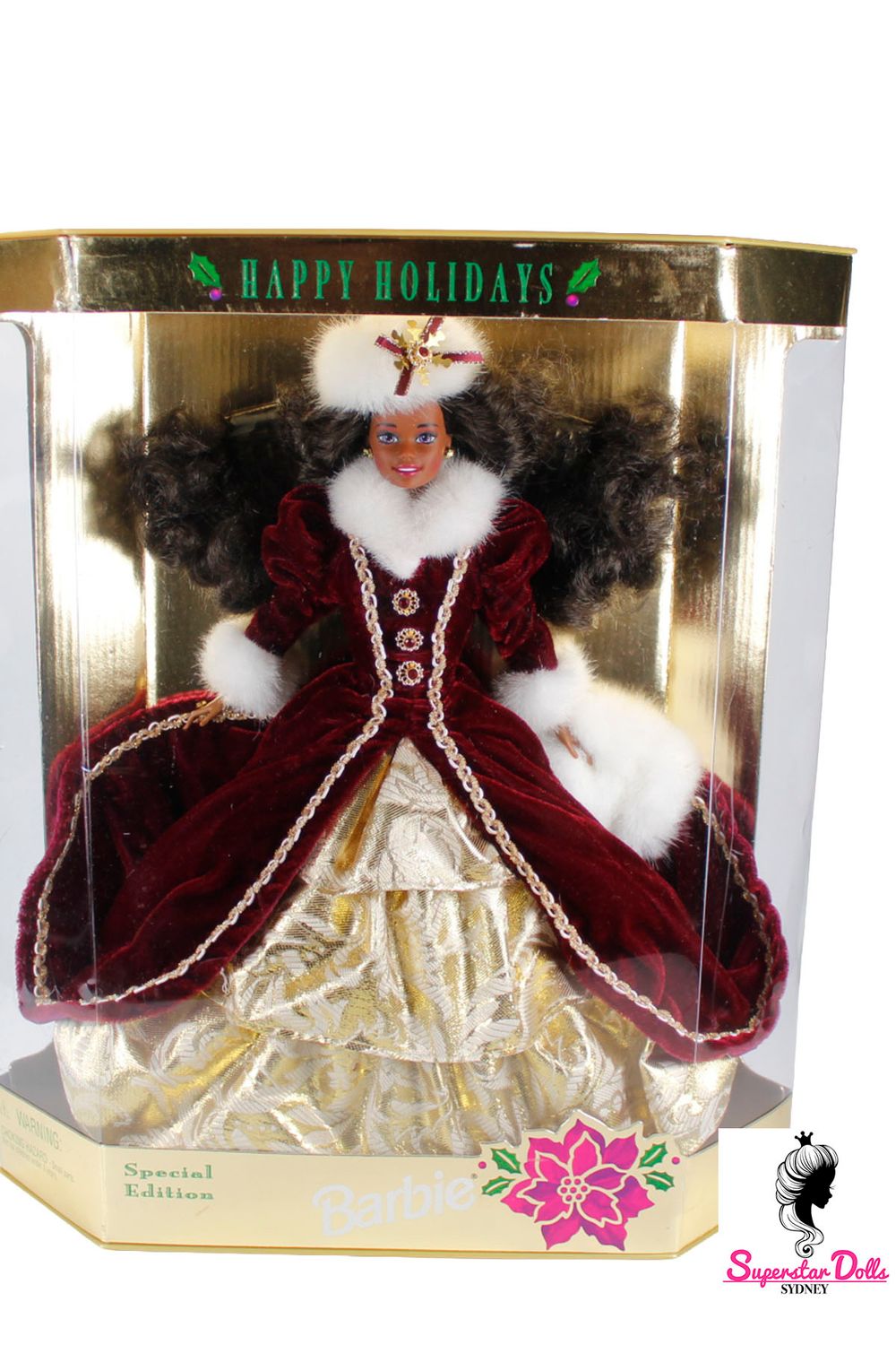 1996 Special Edition: "Happy Holidays" African American (AA) Barbie Doll