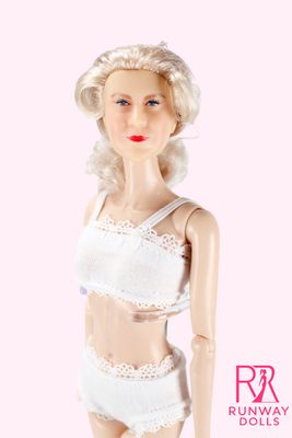 Runway Dolls: "Boudoir" Queen Elizabeth OOAK Doll