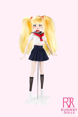 Runway Dolls: "Moon Power" Luna OOAK Anime Doll