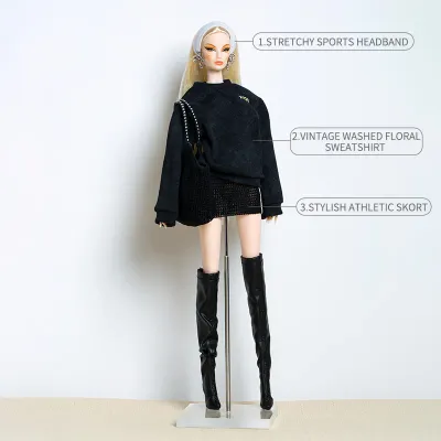 PRE-ORDER XianXian Princess: "The Cool Girl" 3.0 Gala Dressed Supermodel Doll (Y278+FR50)