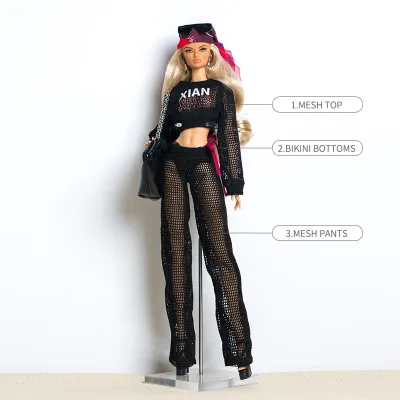 PRE-ORDER XianXian Princess: "The Cool Girl" 3.0 Elara Dressed Supermodel Doll (Y277+FR48)