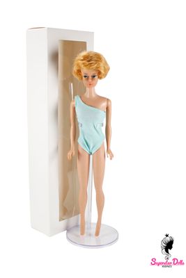 Vintage 1962 Blonde Bubble-Cut Barbie Doll