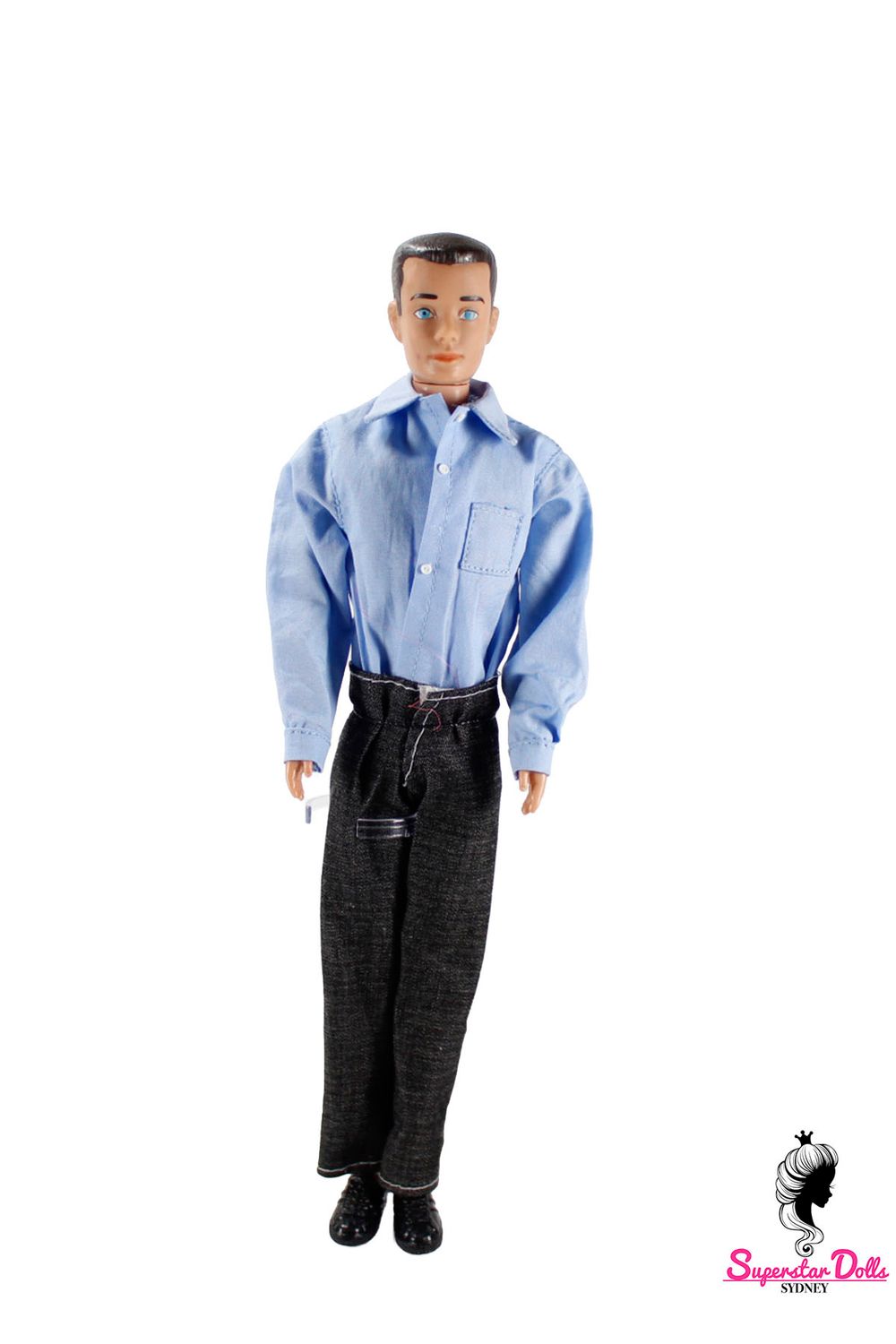 Vintage 1962 Brunette Ken Barbie Doll